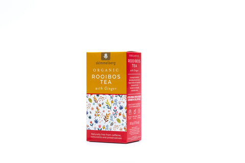 Skimmelberg Rooibos Ginger 20x2,5g BIO